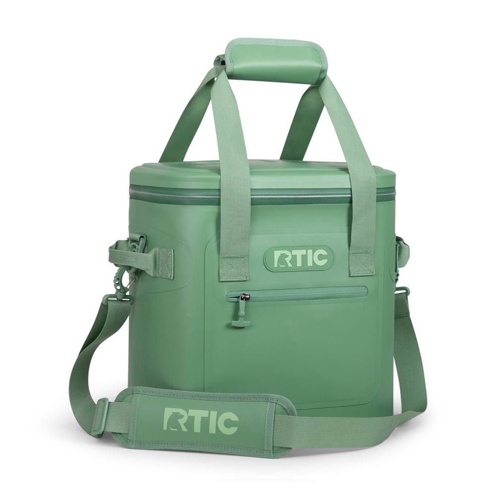 RTIC 20 Can Ultra-Tough Soft Cooler, Sage Leakproof & Puncture Proof