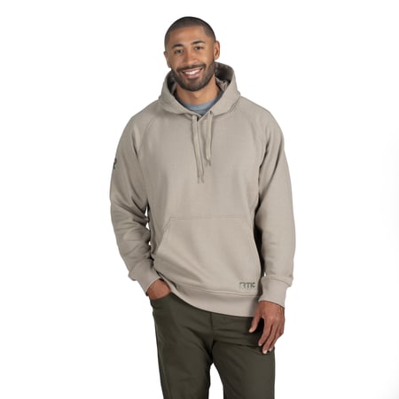 Water-Repellent Pullover Hoodie - Relaxed Fit