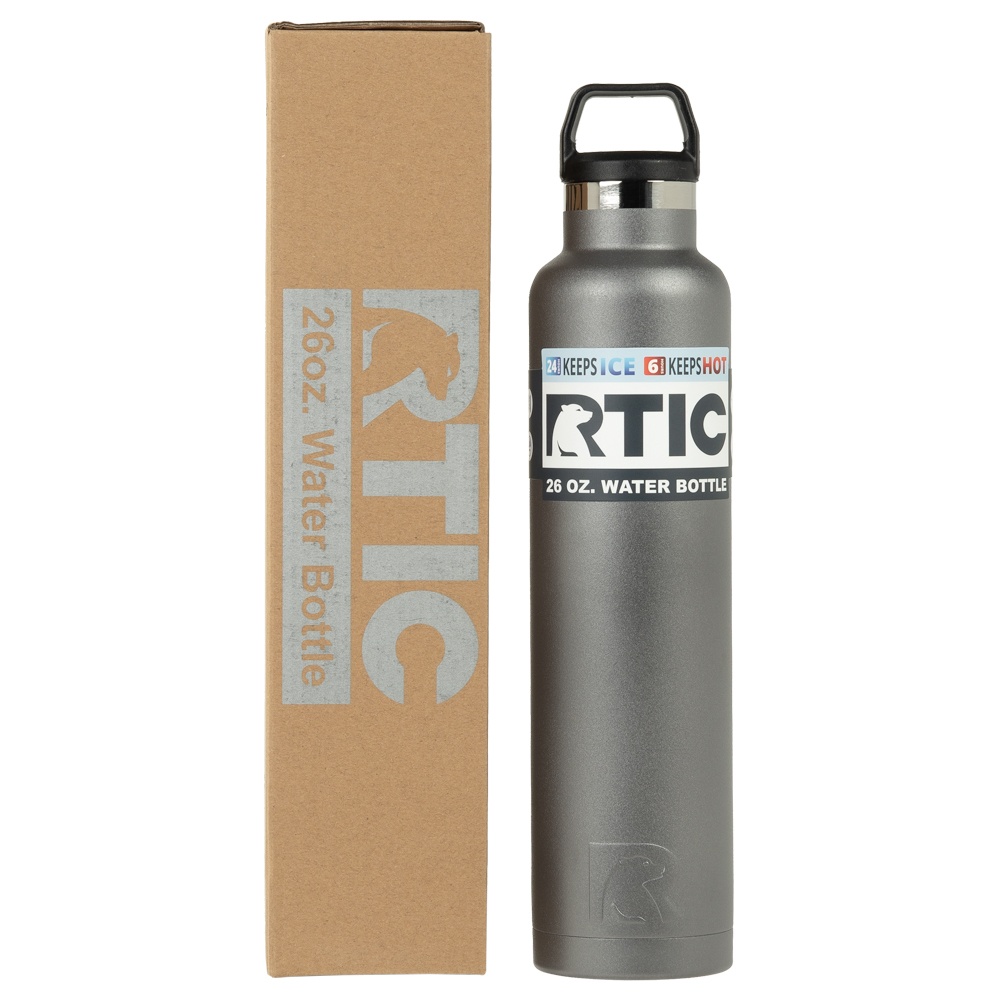 26oz Water Bottle, Graphite, Matte Image