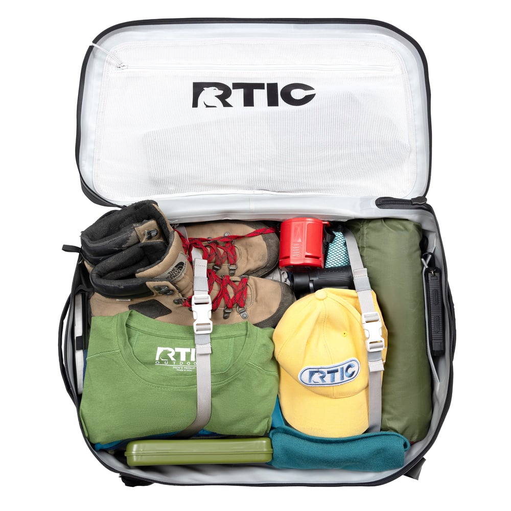 Ultra-Dry Duffle Pack, Black & Graphite Image