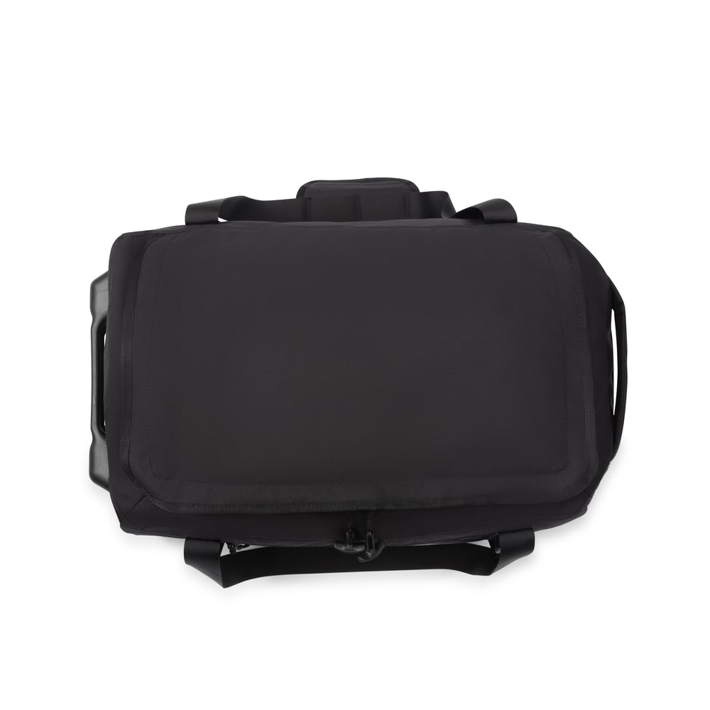 Medium Road Trip Rolling Duffle Bag, Black Image
