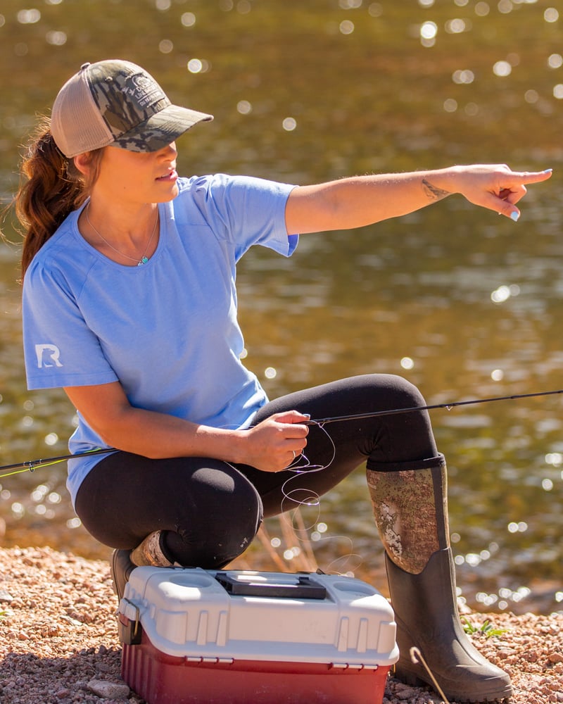 Women's R-Tech Performance Tees, Lilac, M Image