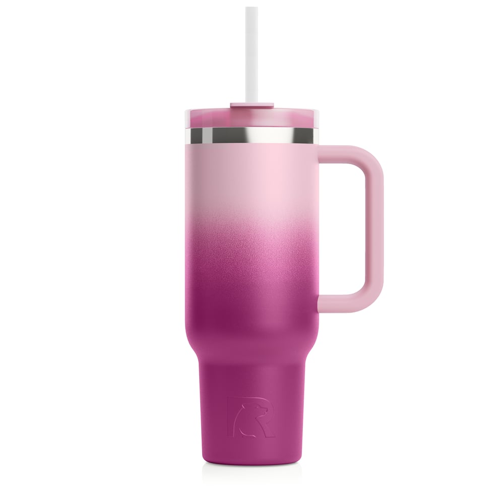 30oz Road Trip Tumbler, Very Berry Ombre