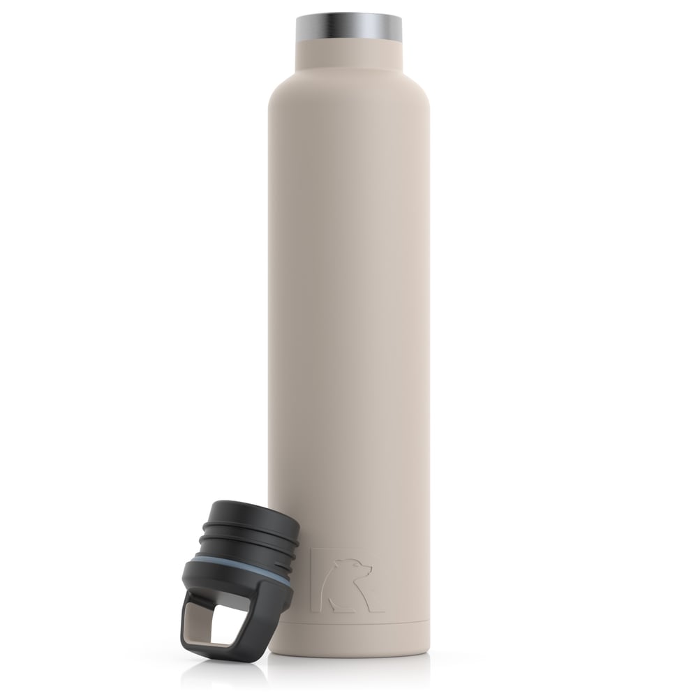 RTIC 26oz Water Bottle, Beach, Matte, Stainless Steel & Vacuum Insulated
