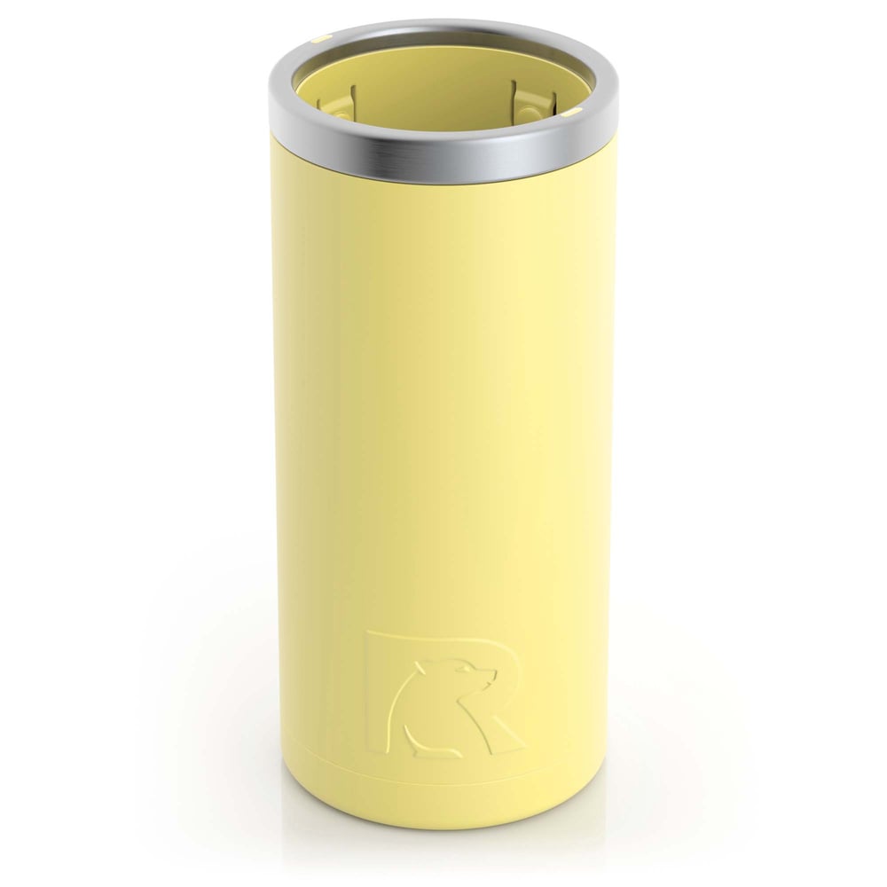 12oz Essential Skinny Can Cooler, Sunlight, Matte