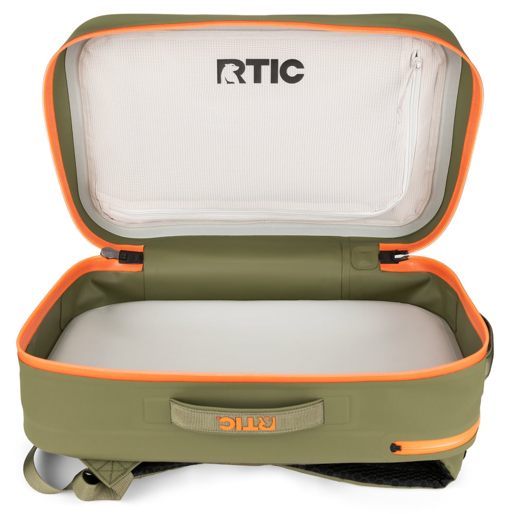 Ultra-Dry Backpack, Olive & Orange Image