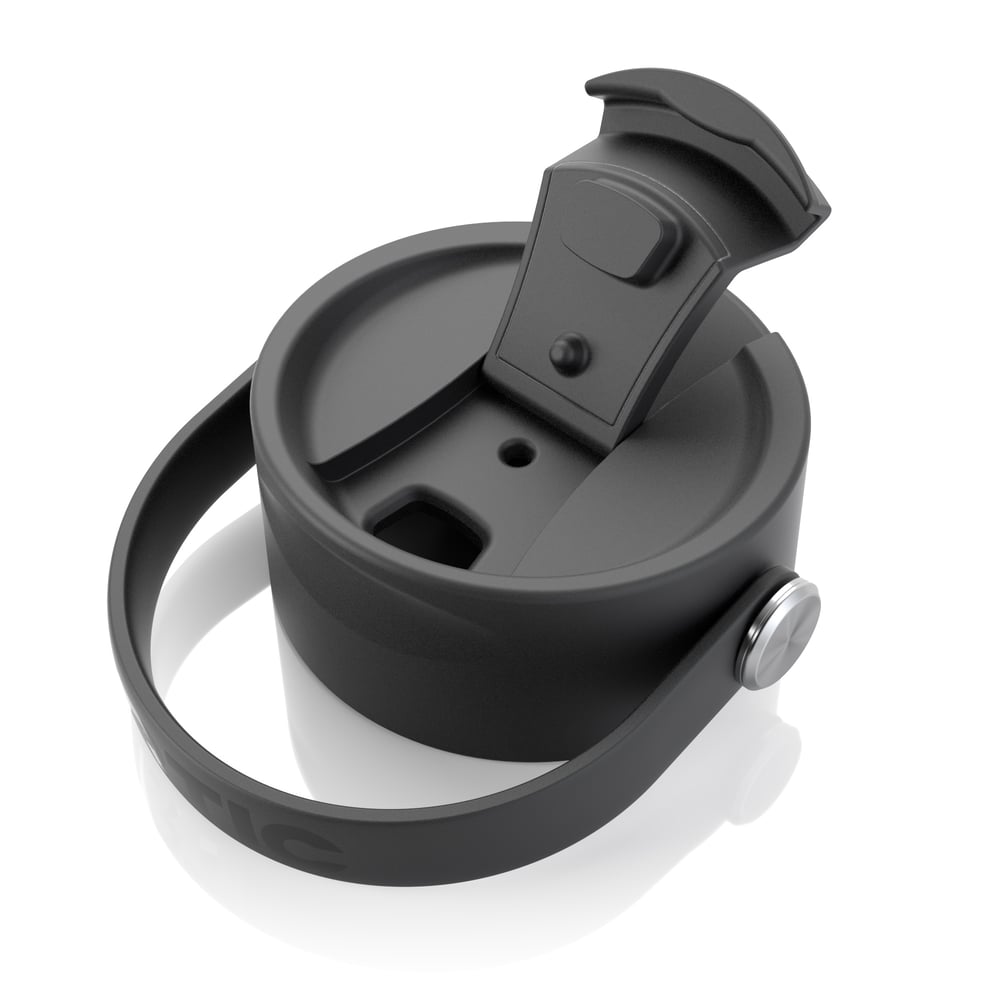 32oz & 40oz Bottle Lid, Black
