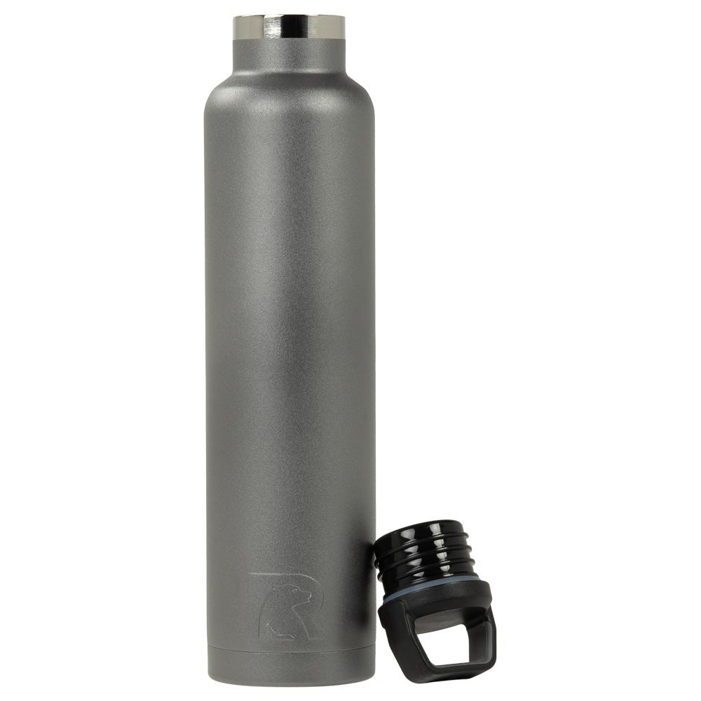 26oz Water Bottle, Graphite, Matte Image
