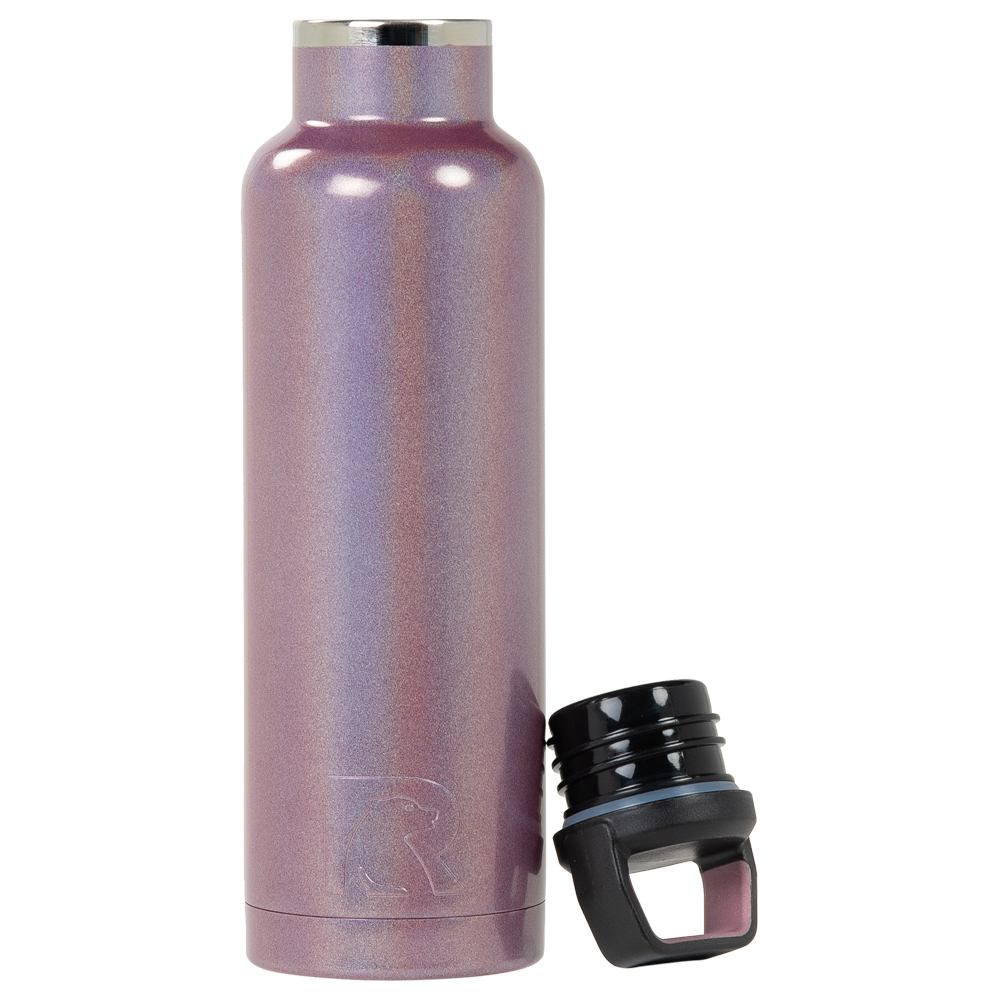 RTIC 20oz Water Bottle, Mermaid, Glitter, Stainless Steel & Vacuum Insulated