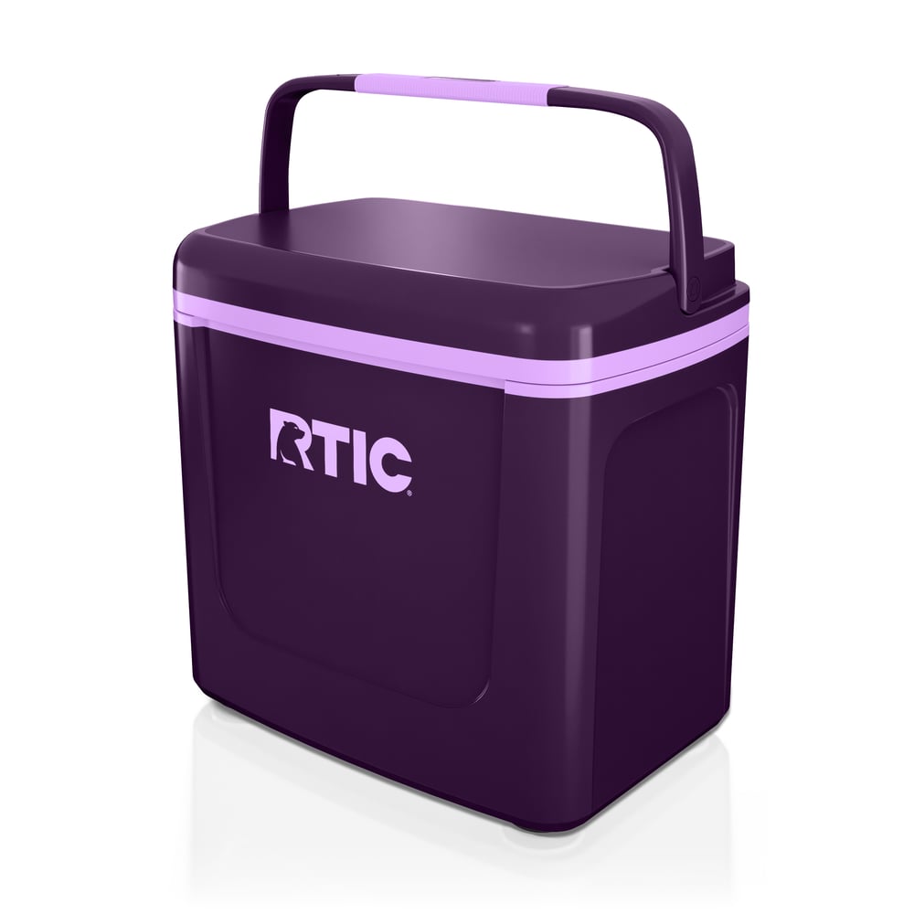 8 QT Road Trip Personal Cooler, Plum/Lavender