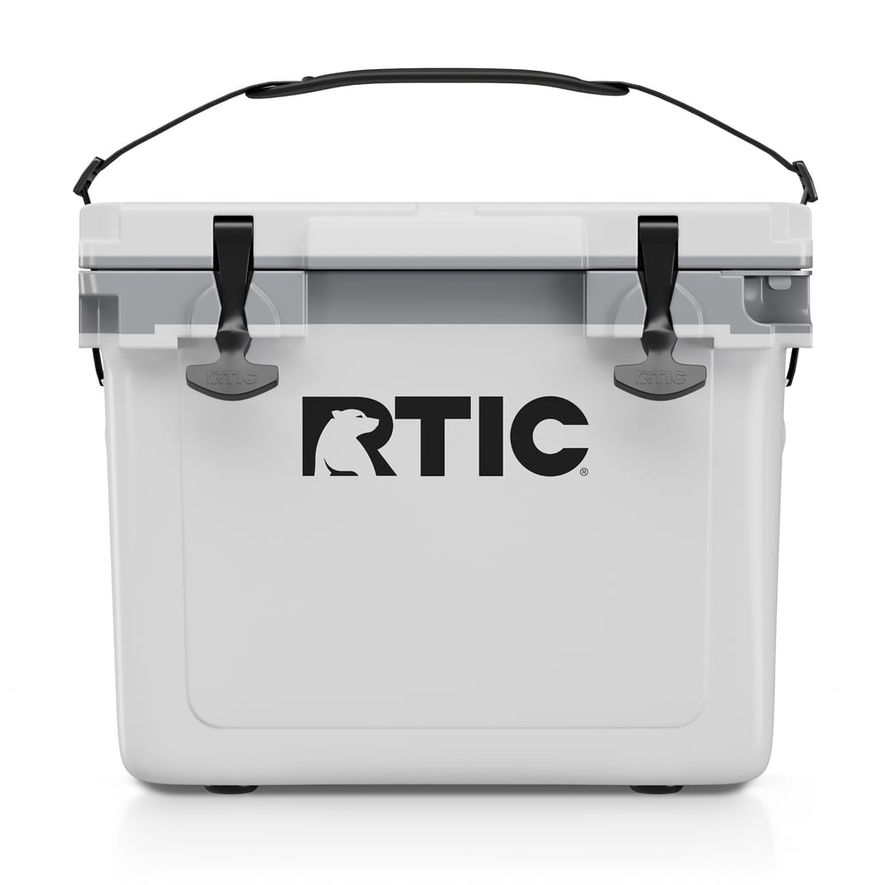 22 QT Ultra-Light Cooler, White & Grey Image