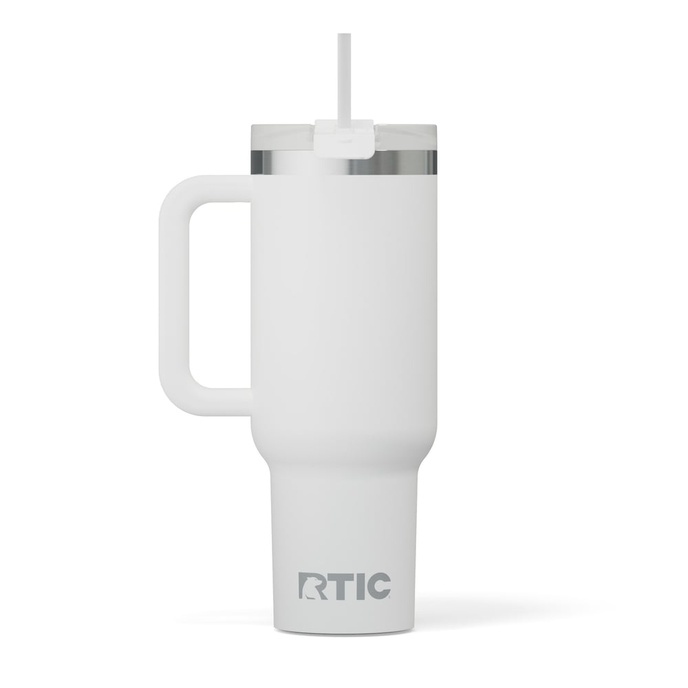 40oz Road Trip Tumbler, White