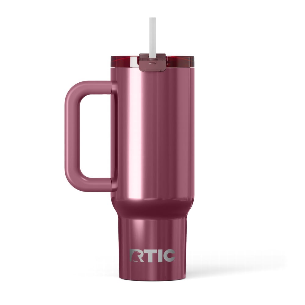 30oz Road Trip Tumbler, Vintage Rose Metallic