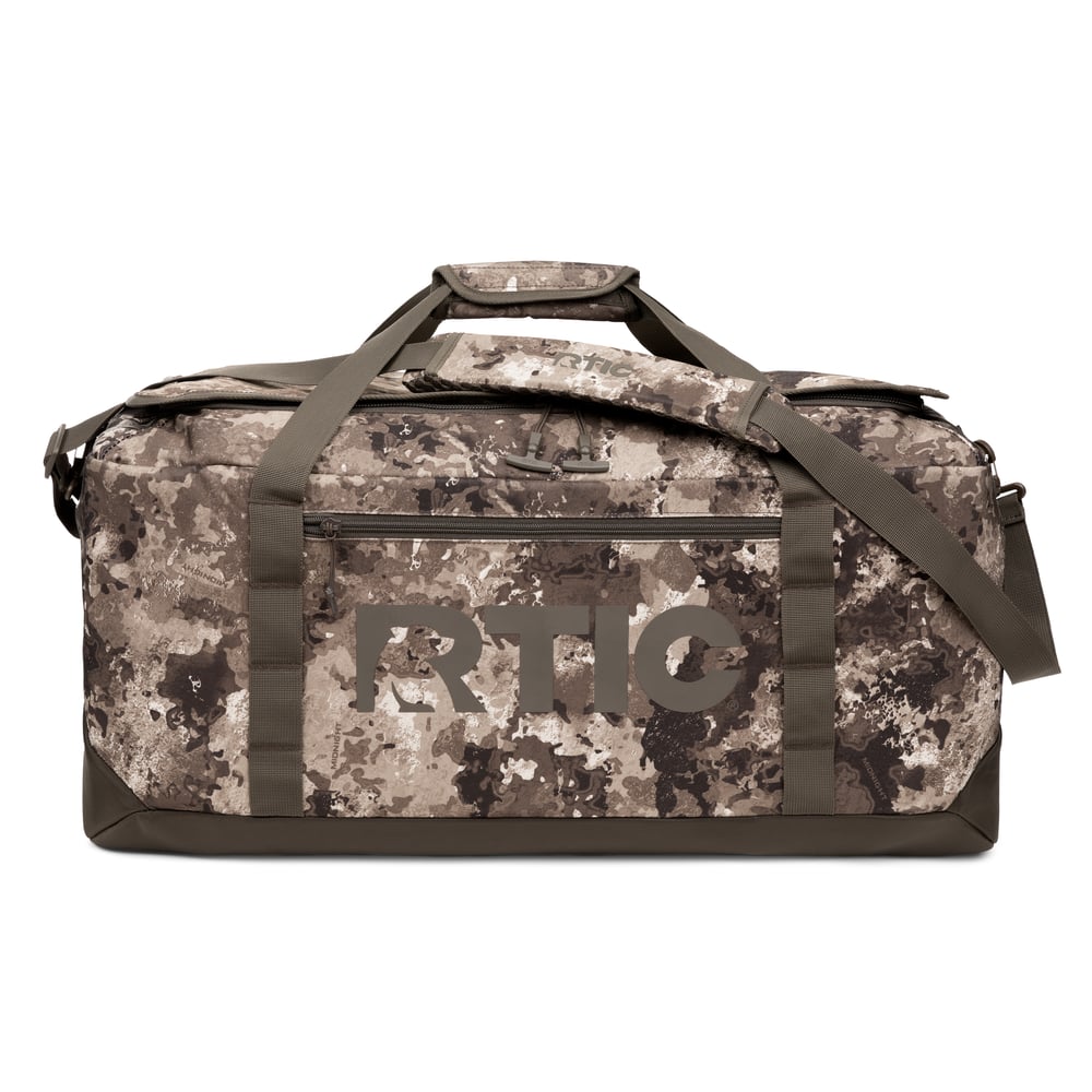 Large Road Trip Duffle Bag, Olive Midnight Camo