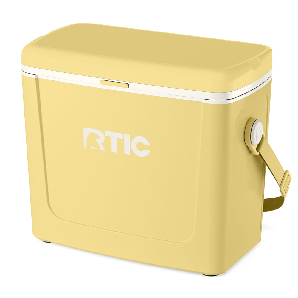 16 QT Road Trip Cooler, Sunlight/White