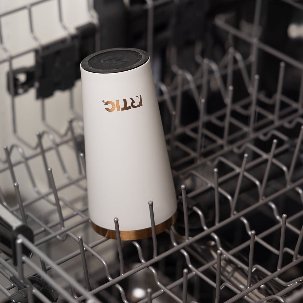 18oz Happy Hour Pint Tumbler, Light Black Image