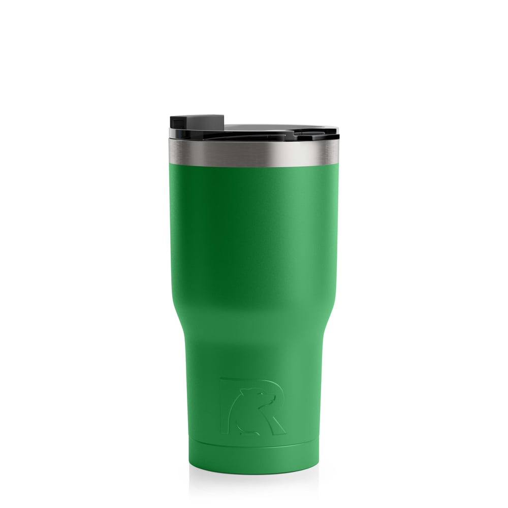 RTIC 20oz Tumbler, Fairway, Matte, Stainless Steel & Vacuum Insulated, Flip-Top Lid