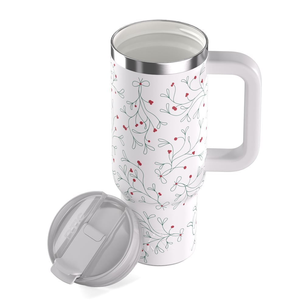 30oz Road Trip Tumbler, Mistletoe Image