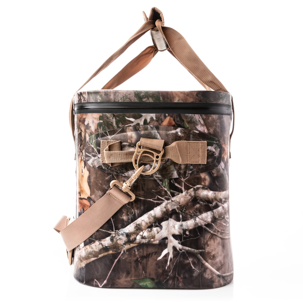 30 Can Ultra-Tough Soft Cooler, Kanati Camo Image