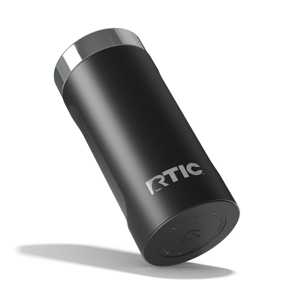 24oz Essential Can Cooler, Black Image