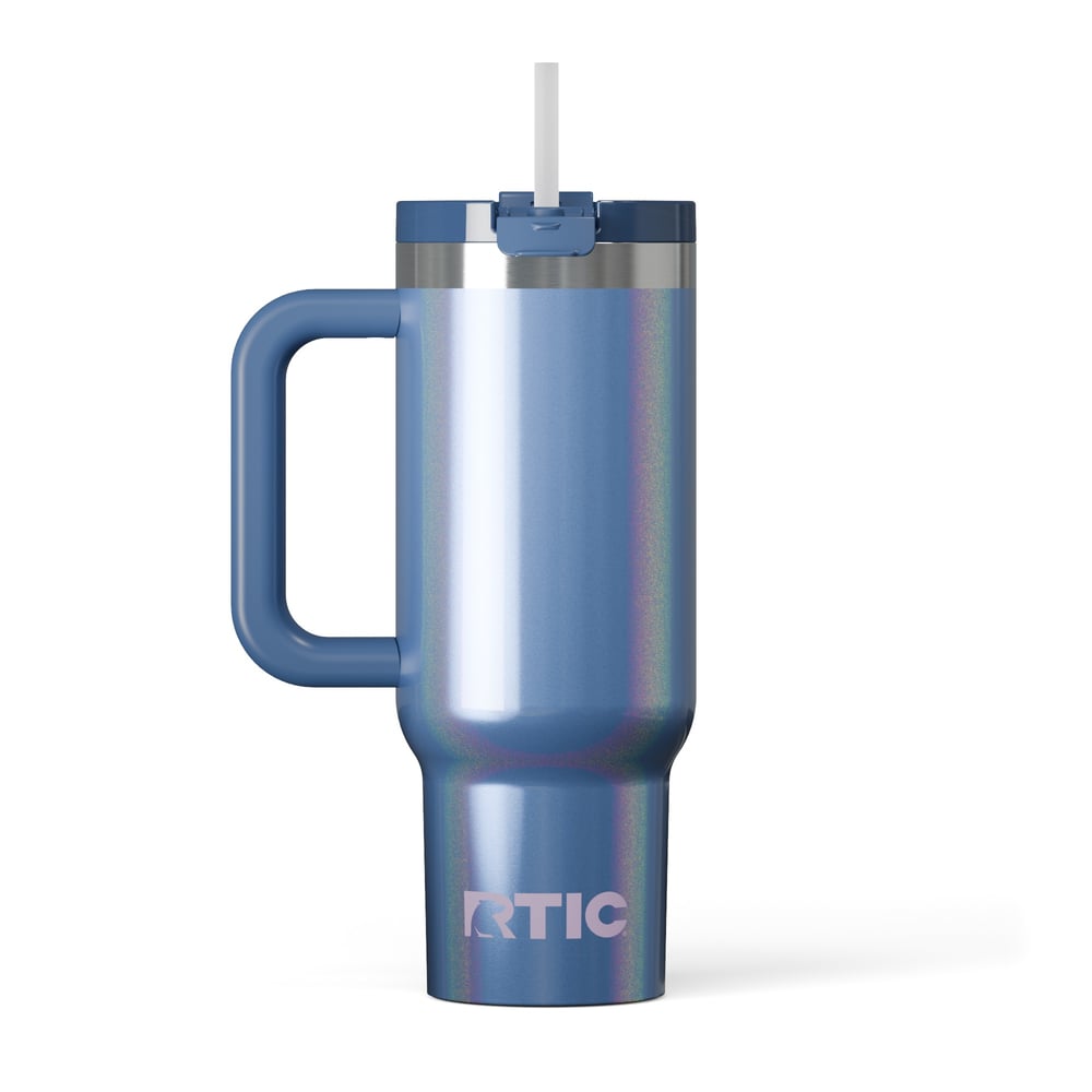 30oz Road Trip Tumbler, Pond Glitter