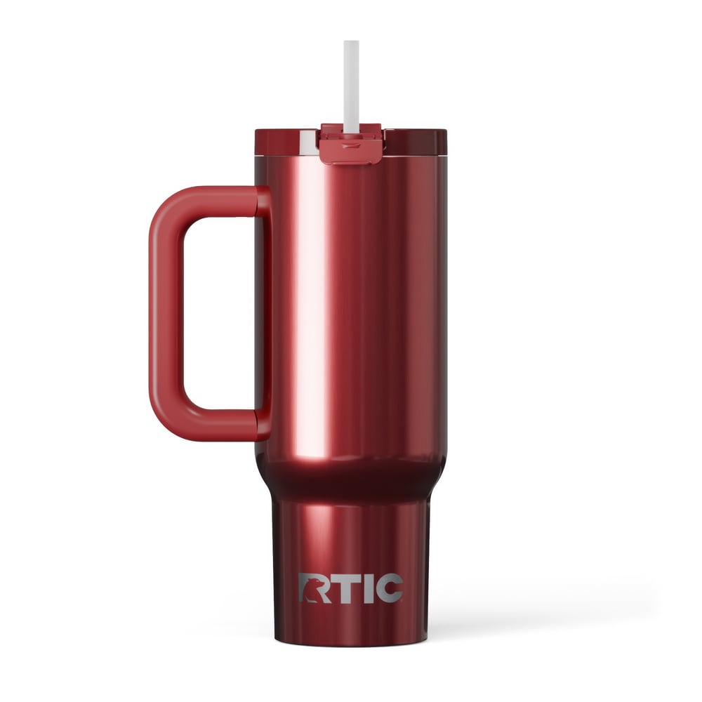 30oz Road Trip Tumbler, Black Cherry Metallic