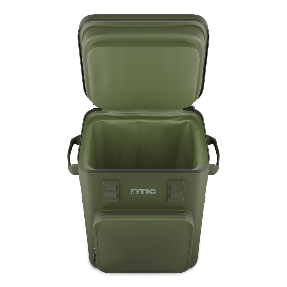 24 Can Ultra-Tough Backpack Cooler, Olive Image