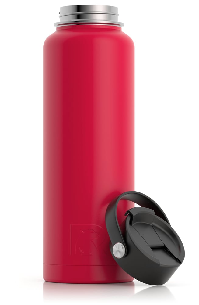 RTIC 40oz Bottle, Cardinal, Matte, Stainless Steel & Vacuum Insulated