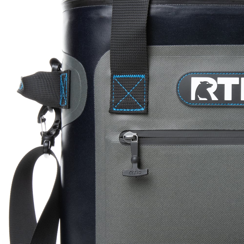 20 Can Ultra-Tough Soft Cooler, Blue / Grey Image