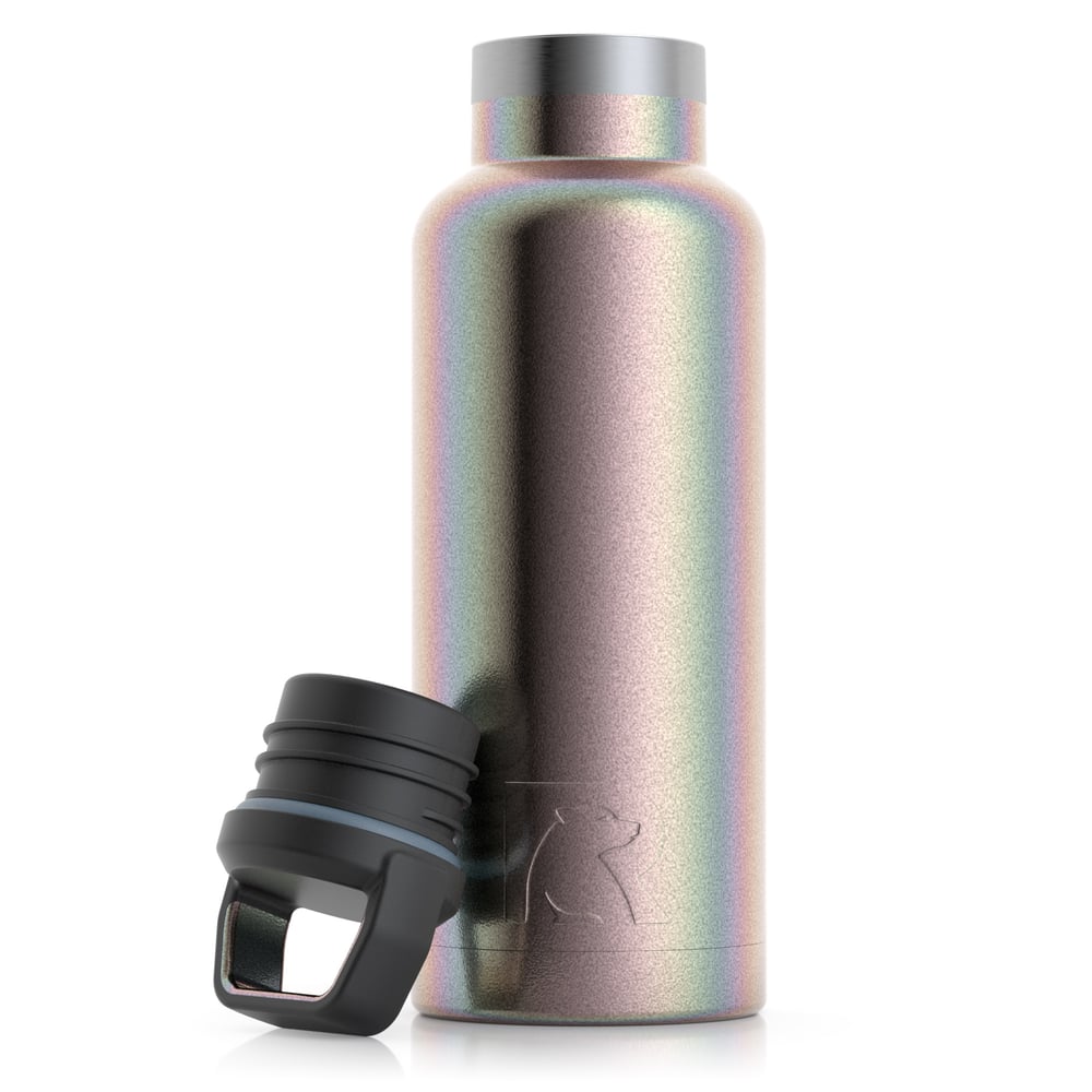 RTIC 16oz Water Bottle, Twilight, Glitter, Stainless Steel & Vacuum Insulated