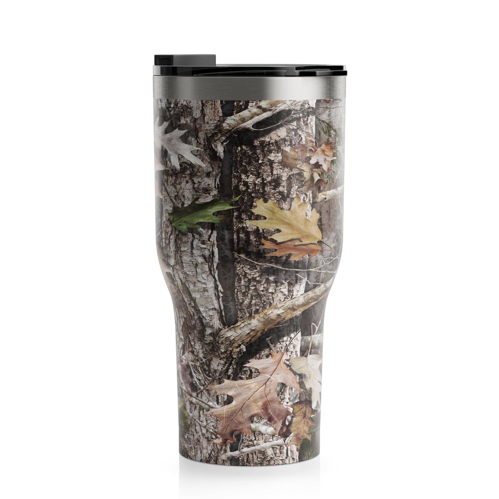 RTIC 30oz Tumbler, Kanati Camo, Matte, Stainless Steel & Vacuum Insulated, Flip-Top Lid