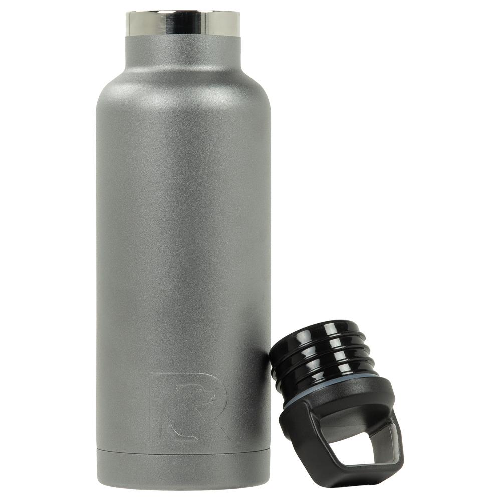 16oz Water Bottle, Graphite, Matte Image