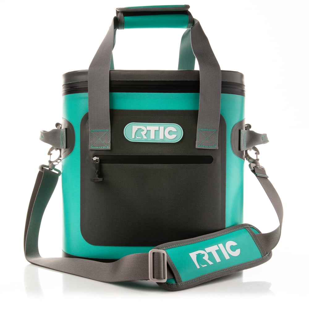 RTIC 20 Can Ultra-Tough Soft Cooler, Seafoam Green Leakproof & Puncture Proof