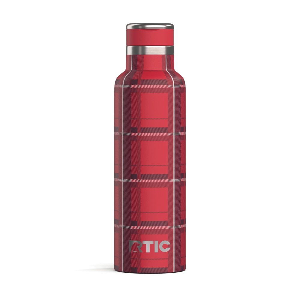20oz Journey Bottle, Red Plaid