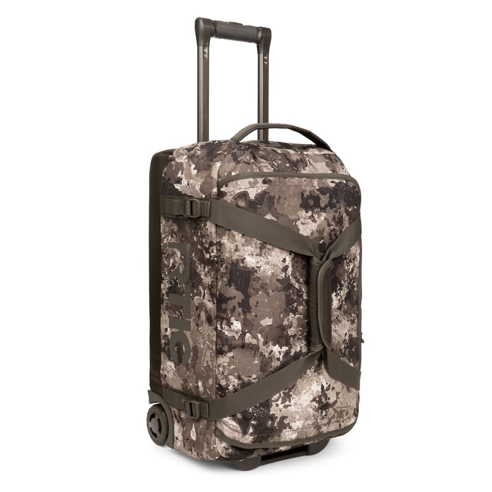 Medium Road Trip Rolling Duffle Bag, Olive Midnight Camo