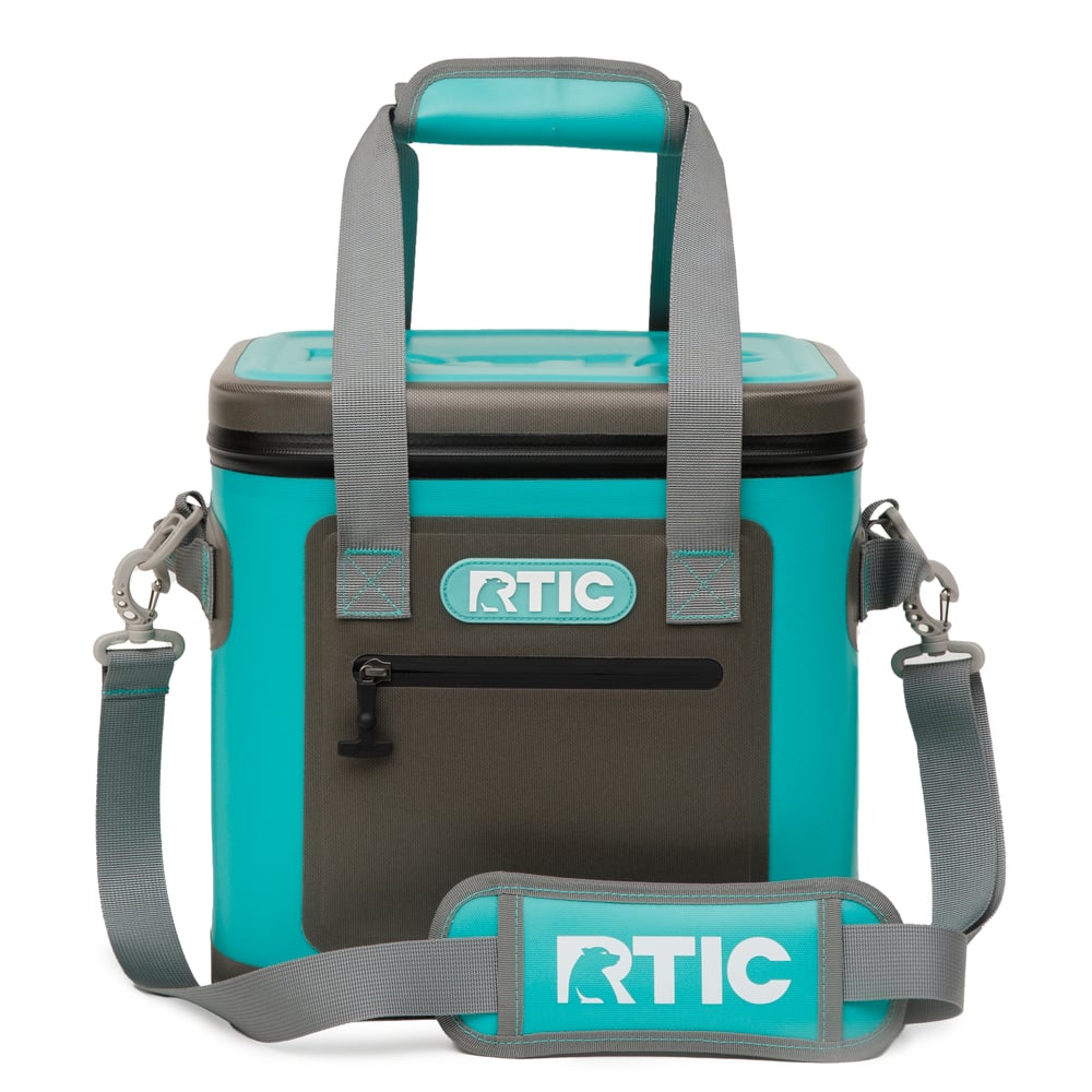 RTIC 12 Can Ultra-Tough Soft Cooler, Seafoam Green Leakproof & Puncture Proof