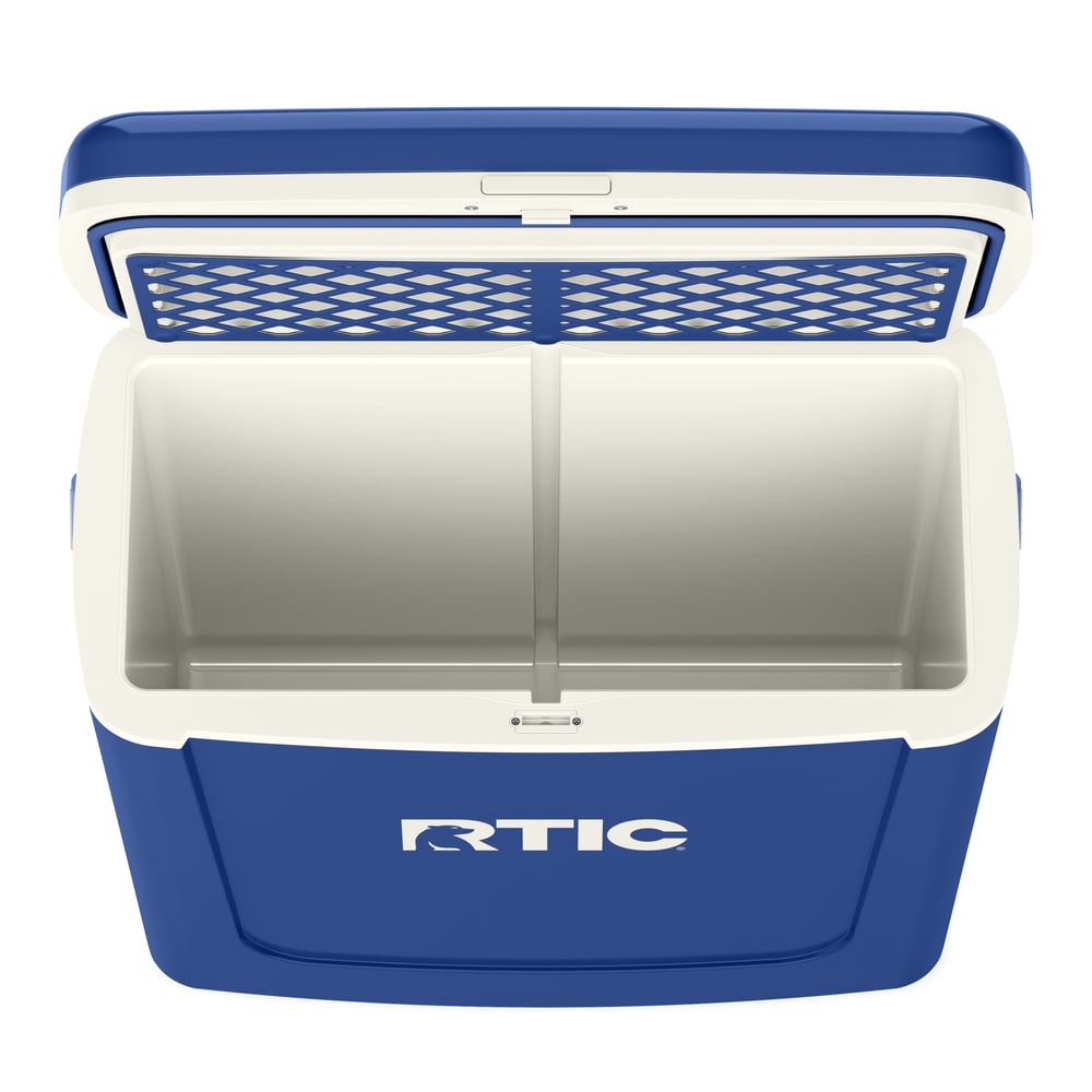 16 QT Road Trip Cooler, Cobalt & White Image