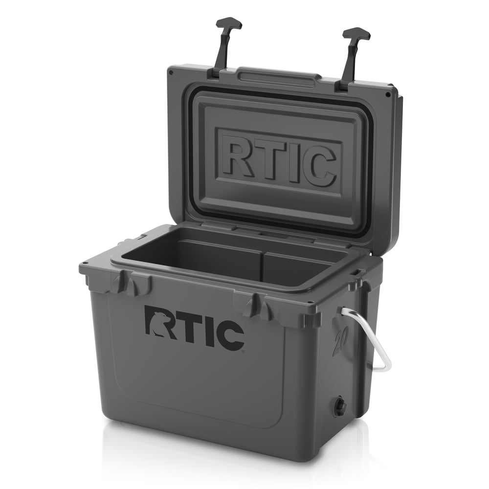 20 QT Ultra-Tough Cooler, Dark Grey Image
