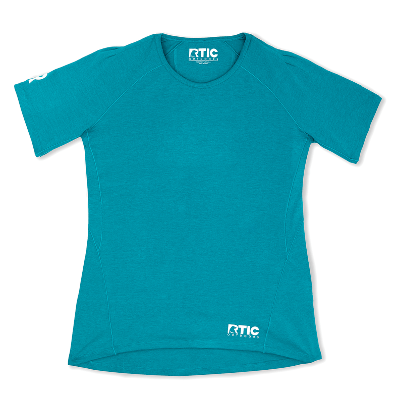 Women's R-Tech Performance Tees, Deep Harbor, L Image