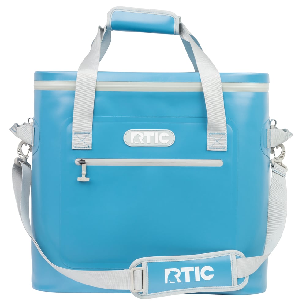 RTIC 50 Can Ultra-Tough Soft Cooler, Slate Blue Leakproof & Puncture Proof