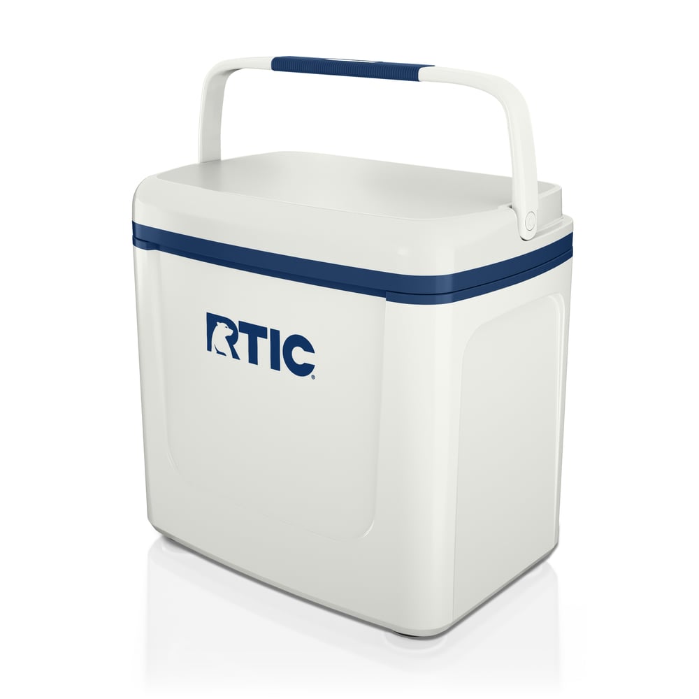 8 QT Road Trip Personal Cooler, Cool Grey & Navy