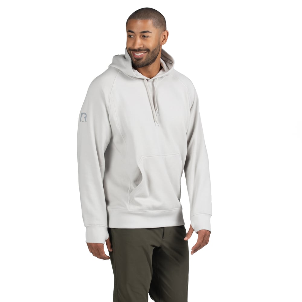 Water-Repellent Pullover Hoodie - Relaxed Fit, Vapor, M