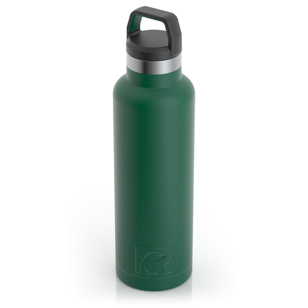 RTIC 20oz Water Bottle, Pine Tree, Matte, Stainless Steel & Vacuum Insulated