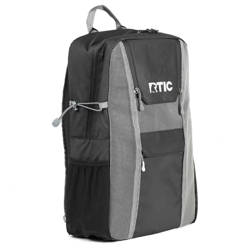 Chillout Backpack Cooler 24 Can, Black & Graphite