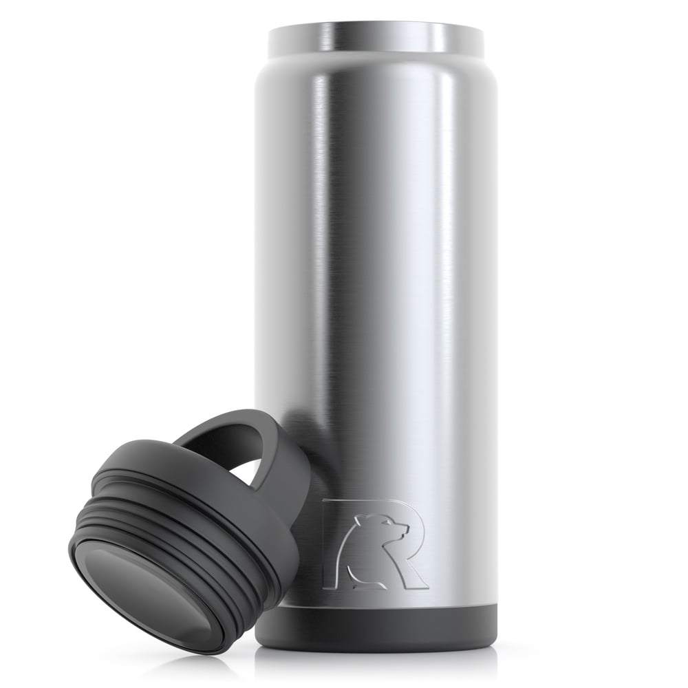 RTIC 26oz Bottle, Stainless, Glossy, Stainless Steel & Vacuum Insulated
