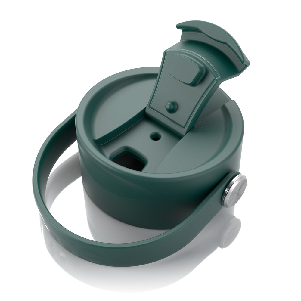32oz & 40oz Bottle Lid, Forest Green