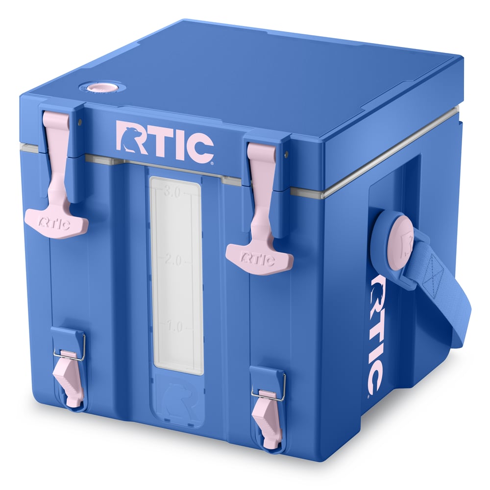 3 Gallon Halftime Water Cooler, Pond/Pale Pink