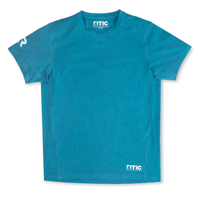 Men's R-Tech Performance Tees, Lake Blue, L Image