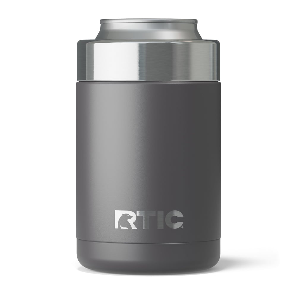 12oz Essential Can Cooler, Graphite, Matte
