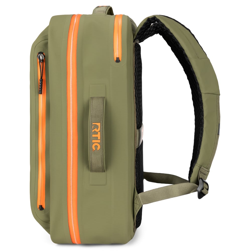 Ultra-Dry Backpack, Olive & Orange Image